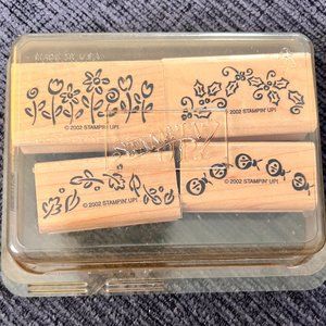 Stampin' Up! Itty Bitty Borders Mounted Stamp Set